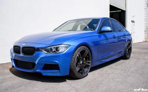 BMW 335i Sedan Estoril Blue M Performance by Dinan and EAS 2017 года